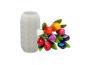 Preview: 9 wooden tulips including 3D vase, 34 cm high, tulip bouquet, hand-painted, decoration, gift, Made in Holland